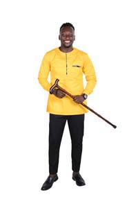 Valor - African Shirt - Yellow