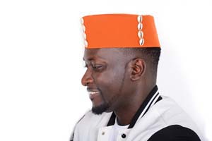 Kikuyu Beaded - African Traditional Cap with Cowrie Shell Detailing