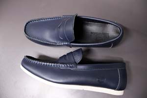 Timberland Leather Loafers - Blue